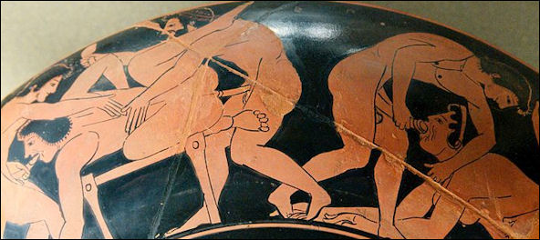 Greek erotic scene