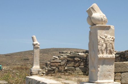 Phallic sculpture Greece